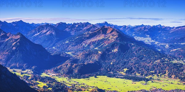 Panorama from Rubihorn