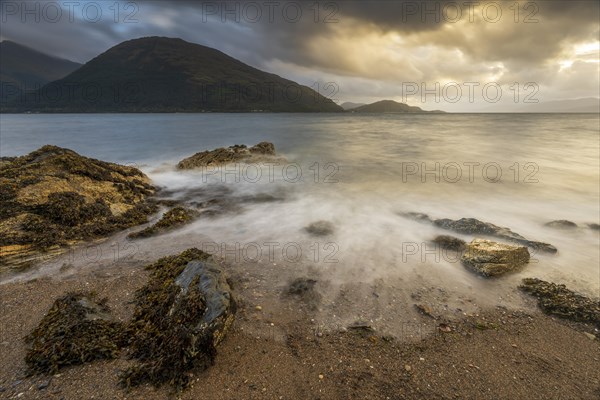 Evening atmosphere at Loch Linnhe