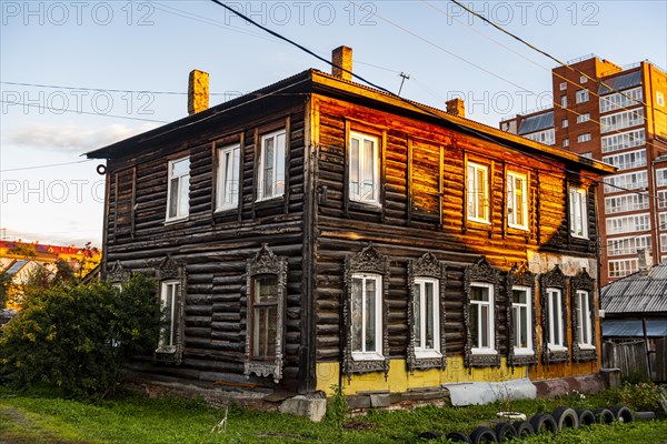 Old wooden house