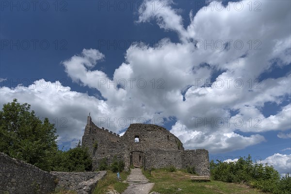 Eisenberg medieval castle ruins