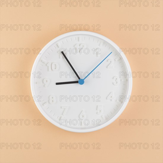 Top view clock desk. Resolution and high quality beautiful photo