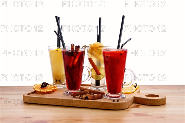 Hot fruit drinks