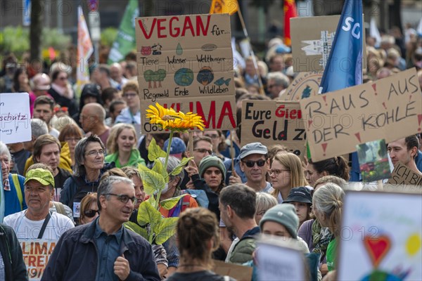 Fridays for Future demonstration on 25 September 2022 in Cologne