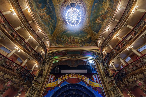 Beautiful interior of the Amazon theatre