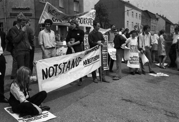 The Ruhr Action against the Emergency Laws in 1968 turned against the emergency legislation with numerous local actions by students