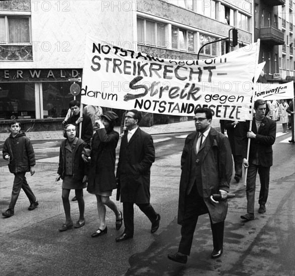 May Day demonstrations of the German Trade Union Federation