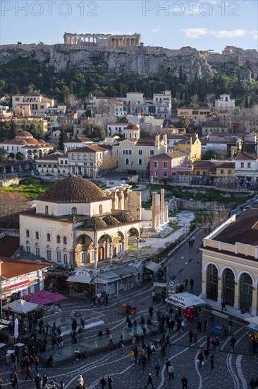 View of the Old Town of Athens