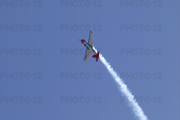 Yak airplane demonstration flight