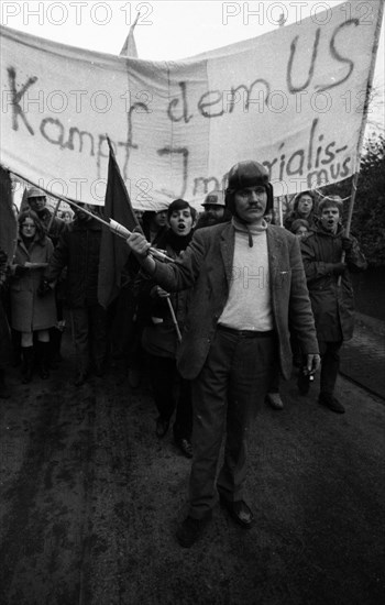 Students in the Ruhr area in the years 1965 to 1971 demonstrated in the Ruhr cities of Dortmund