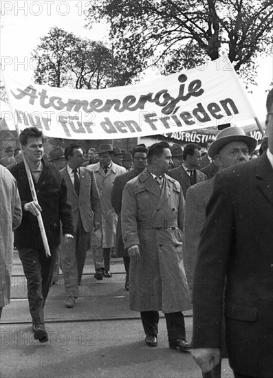 May Day demonstrations of the German Trade Union Federation