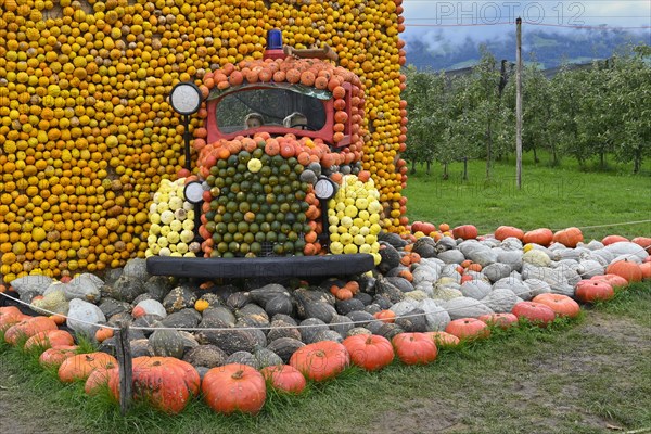 Figure Fire Truck Pumpkins