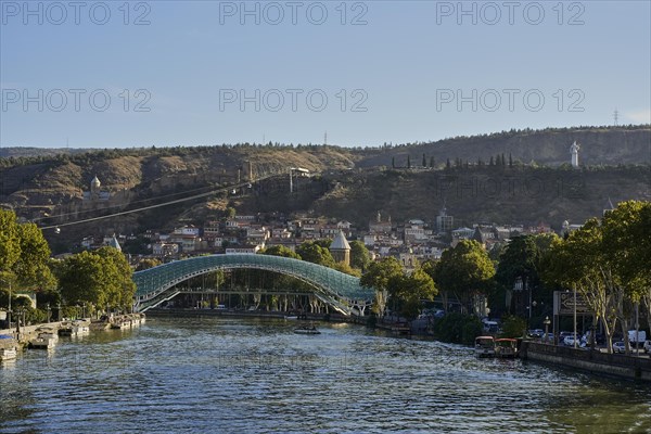 Peace Bridge over the Kura River