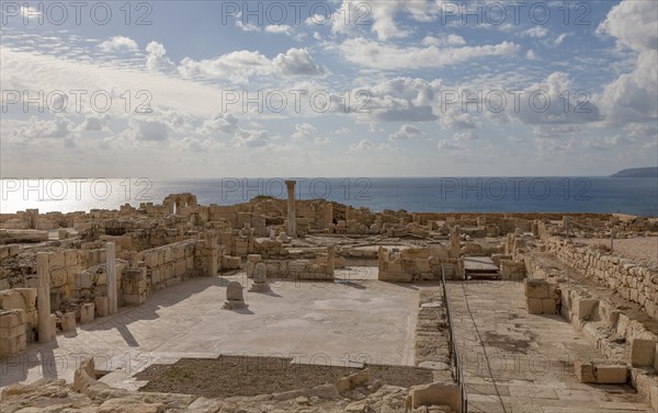 Excavation site of the ancient city of Kourion