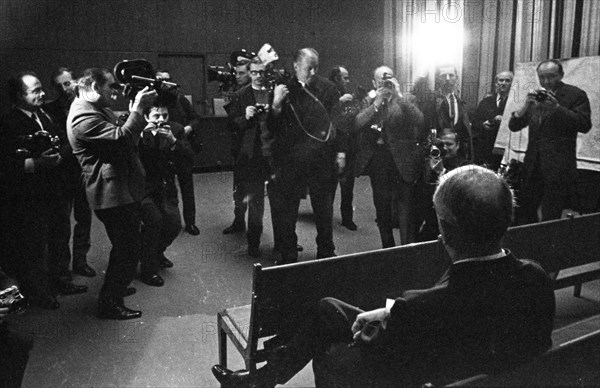 In the trial about the Dora concentration camp in front of the Essen Regional Court on 17 November 1967