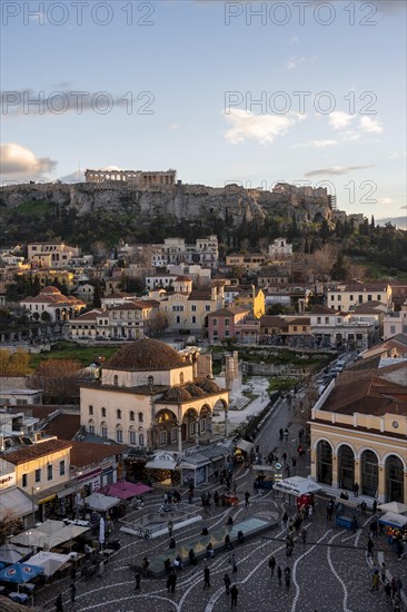 View of the Old Town of Athens