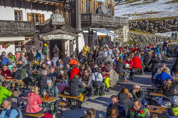 Speck-Alm mountain inn and apres-ski hut