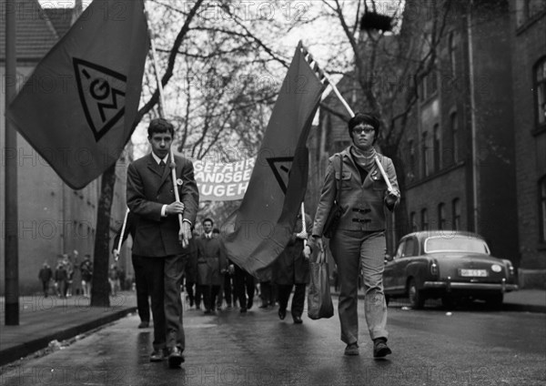 May Day demonstrations of the German Trade Union Federation