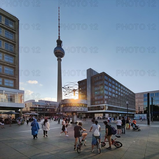 Urania World Clock with TV Tower