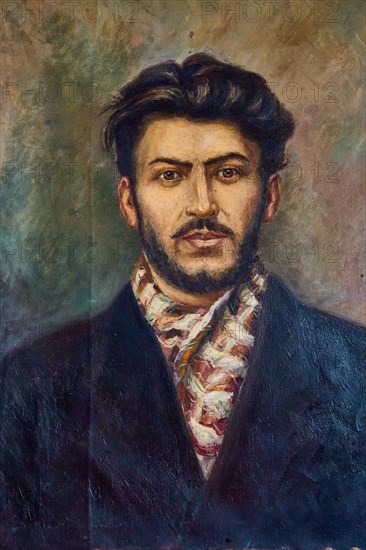 Painting of Josef Stalin in 1902