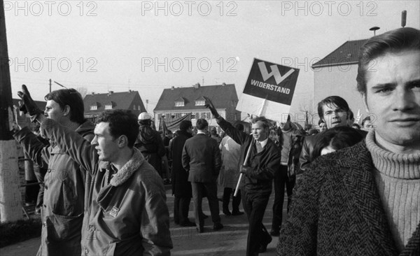 The NPD's right-wing radical action Resistance was a nationwide response to Willy Brandt's 1970 policy of understanding with the East