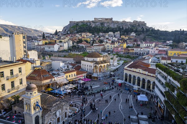 View of the Old Town of Athens