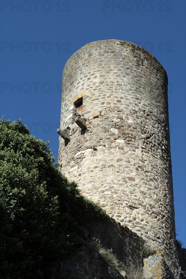 Dungeon of the castle of Saint Floret village designated â€œPetite Cite de Caractere