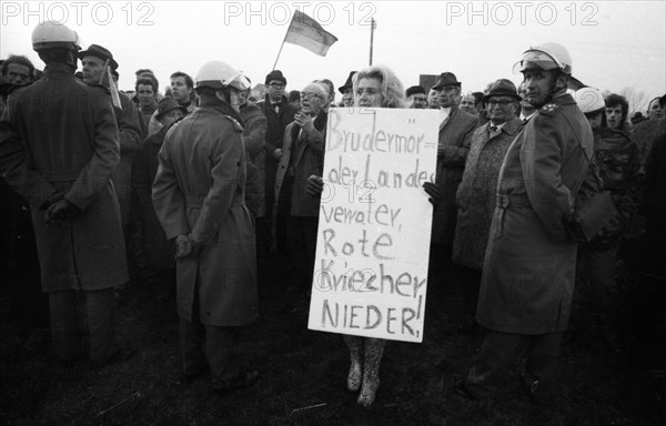 The NPD's right-wing radical action Resistance was a nationwide response to Willy Brandt's 1970 policy of understanding with the East