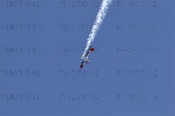 Yak airplane demonstration flight