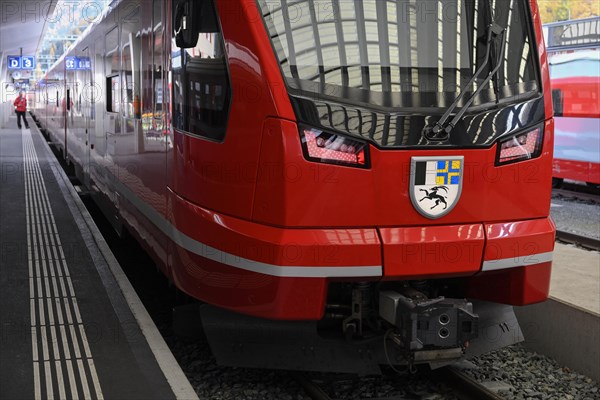 Passenger train RHB Rhaetische Bahn