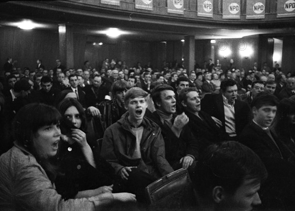 Election campaign for the 1966 federal election of the parties