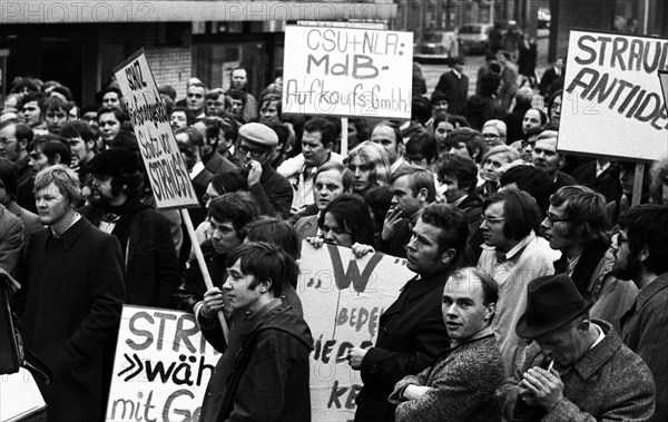 During the election campaign for the 1969 Bundestag elections