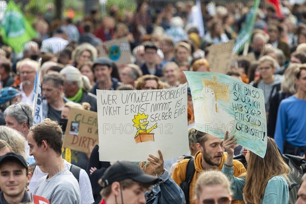 Fridays for Future demonstration on 25 September 2022 in Cologne