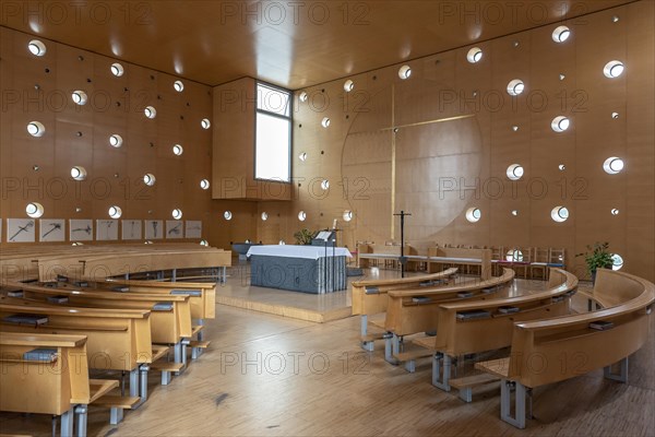 Interior of Donau City Church