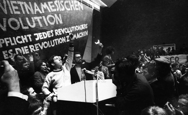 The 1968 International Vietnam Congress and the subsequent demonstration by students from the Technical University of Berlin and 44 other countries was one of the most important events of the 1960s and was influential in the student movement in Germany