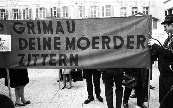 Spanish guest workers and German students demonstrated in Bonn in 1970 against the oppression of the Franco dictatorship