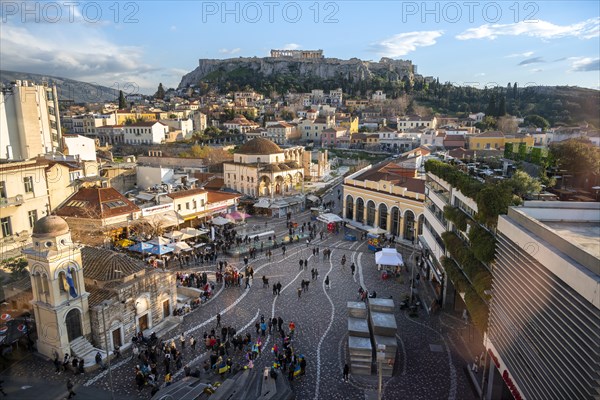 View of the Old Town of Athens