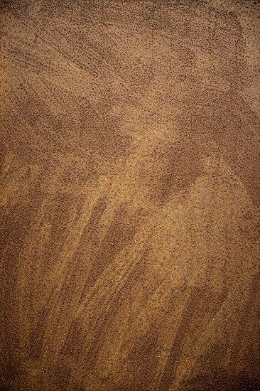 Industrial brown steel close up background