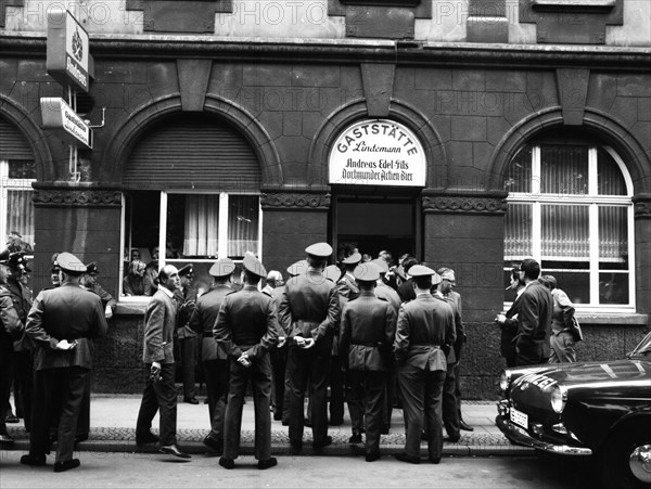 Police action against communists prior to the founding of the German Communist Party