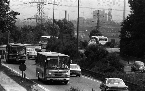 Traffic on the Ruhrschnellweg