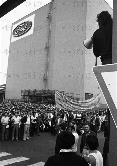 The strike at the Ford factory