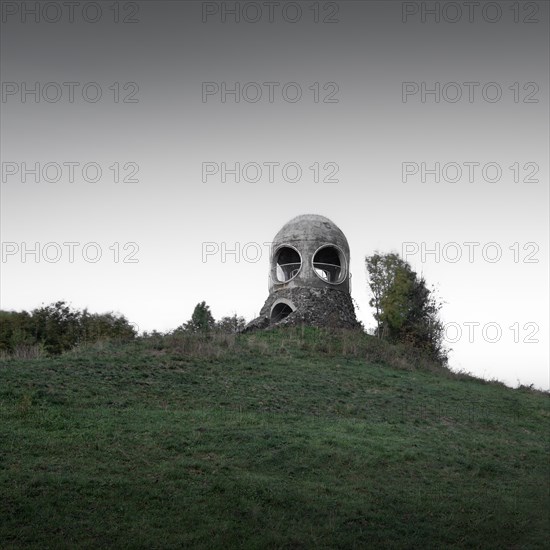 A lookout tower on Pastevni vrch