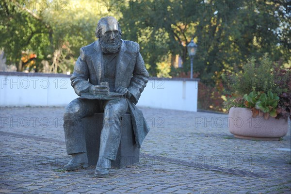 Sculpture at the market place