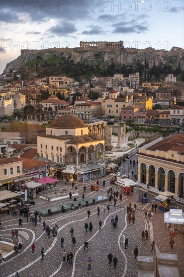 View of the Old Town of Athens