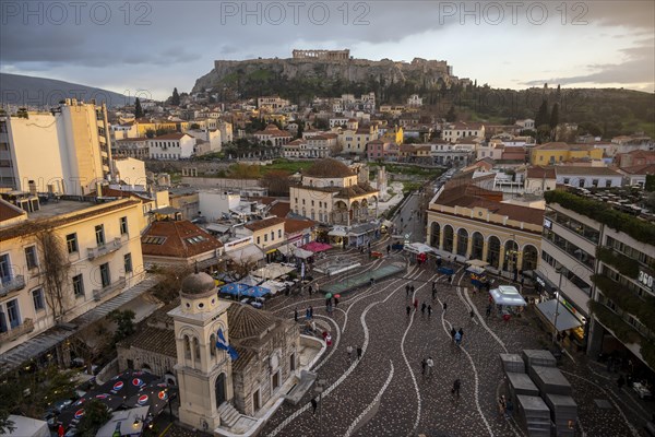 View of the Old Town of Athens