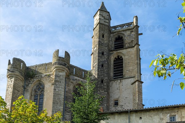 Lavoute Chilhac labelled Les Plus Beaux Villages de France. Priory Sainte-Croix