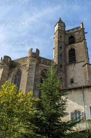 Lavoute Chilhac labelled Les Plus Beaux Villages de France. Priory Sainte-Croix