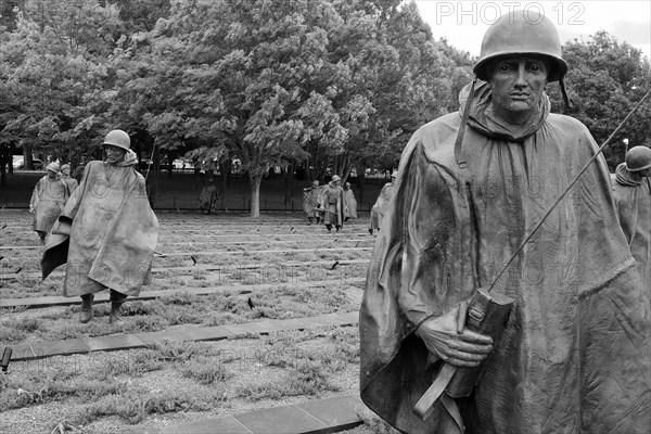 Korean War Veterans Memorial on the National Mall