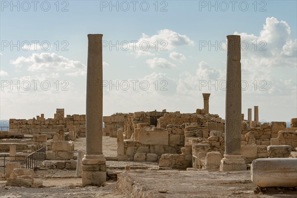 Excavation site of the ancient city of Kourion