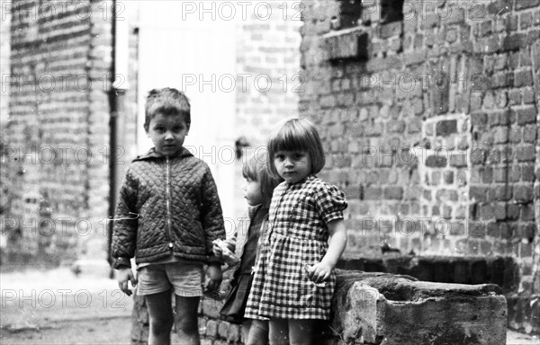 Negative highlights in the Ruhr area in the years 1965 to 1971. Colliery settlement