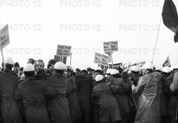 The NPD's right-wing radical action Resistance was a nationwide response to Willy Brandt's 1970 policy of understanding with the East